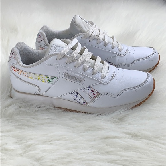 reebok white rainbow